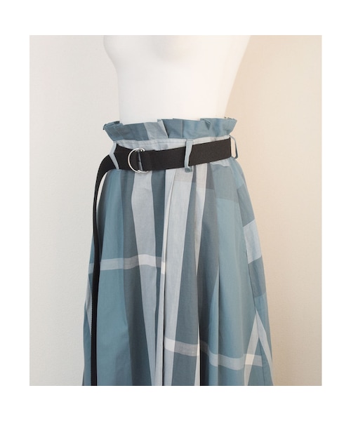 no brand（ノーブランド）の「チェックフレアロングSK（スカート・レディース・その他）」の14枚目の写真