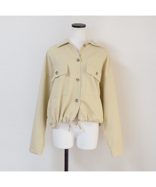 no brand（ノーブランド）の「コットンヘムシャーリンJK（ブルゾン・レディース・その他）」の8枚目の写真