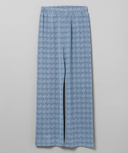 JEANASIS(ジーナシス)の「ロンバスラメジャガードパンツ(パンツ・アイボリー()/グリーン系()/ブルー系())」の3枚目の写真