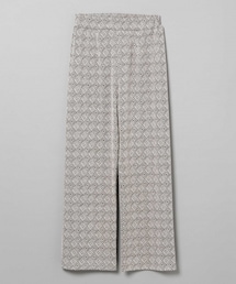 JEANASIS | ロンバスラメジャガードパンツ(パンツ)