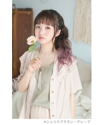 Brightlele | ツートン マジックポニーテール 選べる3タイプ(ウィッグ)