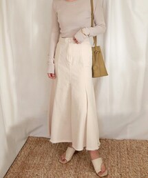 LAULEN | Mermaid Denim Skirt(スカート)