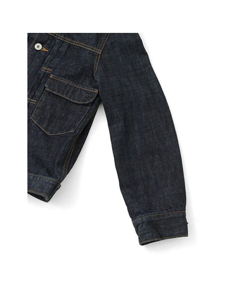 URBAN RESEARCH（アーバンリサーチ）の「インディゴデニムブルゾン（ジャケット/アウター・レディース・INDIGO・FREE）」の11枚目の写真