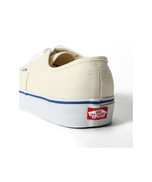 VANS（バンズ）の「VANS / バンズ: AUTHENTIC / オーセンティック（スニーカー・メンズ・ナチュラル/ブラック/ネイビー・80/90/100）」の7枚目の写真