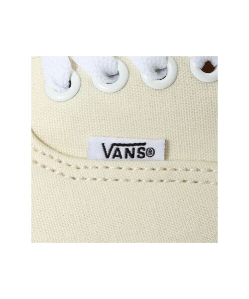 VANS（バンズ）の「VANS / バンズ: AUTHENTIC / オーセンティック（スニーカー・メンズ・ナチュラル/ブラック/ネイビー・80/90/100）」の10枚目の写真