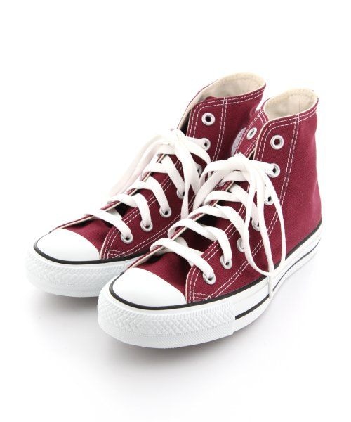 HARE（ハレ）の「CONVERSE ALLSTAR HI(LADIES)（シューズ・レディース・ホワイト/ブラック/ボルドー・23cm/24cm）」の3枚目の写真
