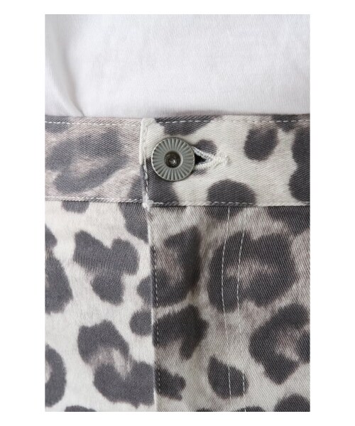 JOURNAL STANDARD（ジャーナルスタンダード）の「レオパードツイルスカート（ミニスカート・レディース・グレーA・36/38/40）」の9枚目の写真