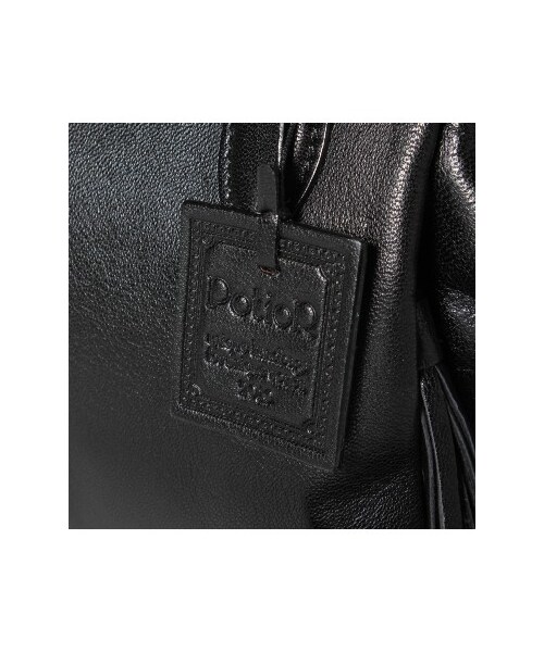 PotioR（ポティオール）の「PotioR LOOP PIPING MIDDLE BOSTON（ボストンバッグ・レディース・ブラック/キャメル・フリー）」の15枚目の写真