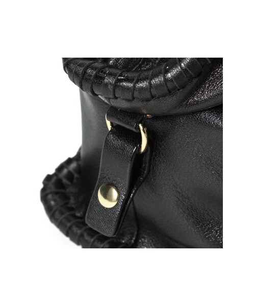 PotioR（ポティオール）の「PotioR LOOP PIPING MIDDLE BOSTON（ボストンバッグ・レディース・ブラック/キャメル・フリー）」の16枚目の写真