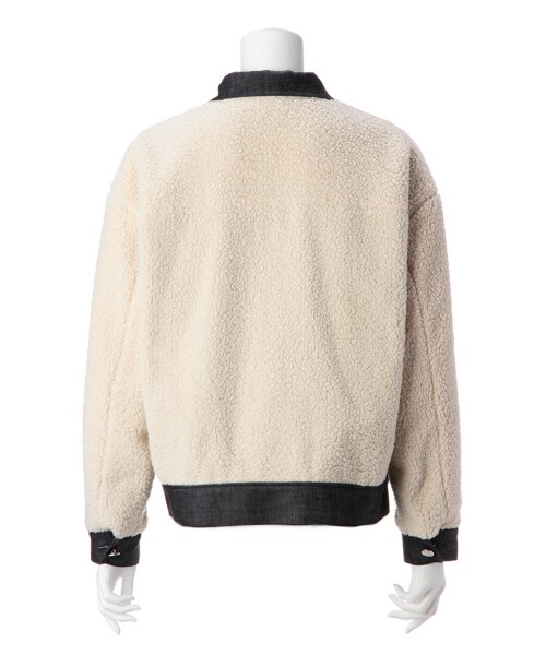 G.V.G.V.（ジーヴィージーヴィー）の「DENIM & BOA BUGGY JACKET（ジャケット/アウター・レディース・BLUE・34/36）」の10枚目の写真