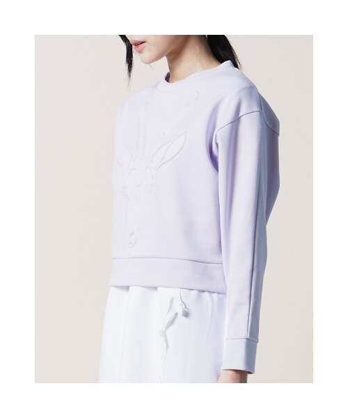CHOKONTE（ショコント）の「GAZELLE SWEATSHIRTPURPLE（トップス・レディース・PURPLE・FREE）」の2枚目の写真