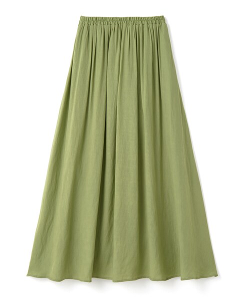 GRL（グレイル）の「リネンライクスカート（スカート・レディース・ブラック/グリーン/オフベージュ・F）」の3枚目の写真