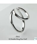 Dieu -by les desseins de DIEU- | デュー 41 ダブル リング イヤーカフ(耳環（单耳）)