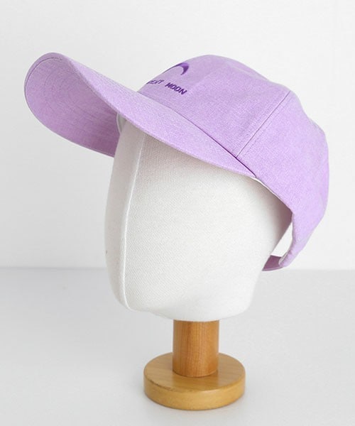 DHOLIC（ディーホリック）の「CRESCENT MOONキャップ（キャップ・レディース・ピンク/グレー/ベージュ/ブラック/パープル・FREE）」の5枚目の写真