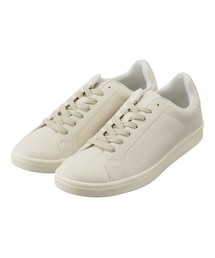 GU | クリーンレザータッチスニーカー+E(シューズ)