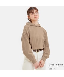 GU | オーバーサイズスウェットプルパーカ(長袖)B(トップス)