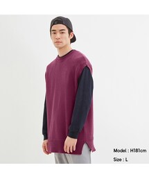 GU | ウォッシャブルコットンベスト(トップス)