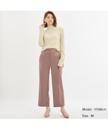 GU | カットソースラックス ブルー(パンツ)