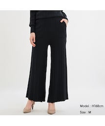 GU | ランダムリブニットパンツ(アンサンブル可能)(パンツ)