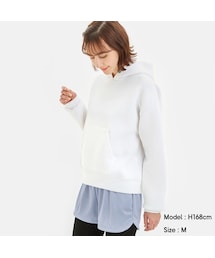 GU | アクティブスウェットプルパーカ(長袖)GA+X(トップス)