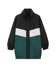 GU（ジーユー）の「カラーブロックキングサイズジャケットY+E