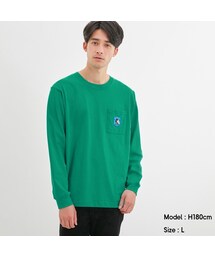 GU | コットンクルーネックT(長袖)Disney4(トップス)