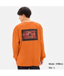 GU | ビッグT(長袖)SPOD2「2001年宇宙の旅」(トップス)