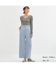 GU | センタープレスワイドパンツZ+E(パンツ)
