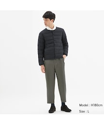 GU | ウールライクイージーアンクルパンツ(パンツ)