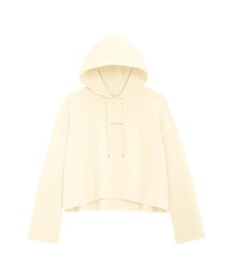 GU | クロップドスウェットパーカ(ロゴ)(長袖)Y+E(トップス)