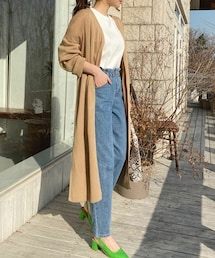 DHOLIC | ストラップ付ロングカーディガン(カーディガン/ボレロ)