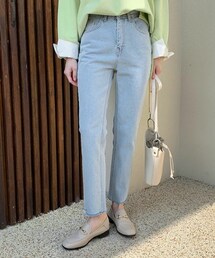 DHOLIC | テーパードカットデニムパンツ(デニムパンツ)