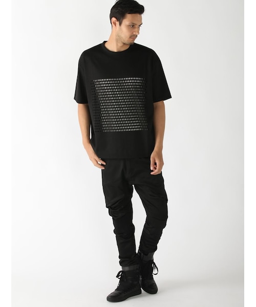 WHITELAND(ホワイトランド)の「LHP/エルエイチピー/WHITELAND BLACKBURN/ホワイトランドブラックバーン/Mesh T-shirts(トップス・メンズ・BLACK・F)」の2枚目の写真