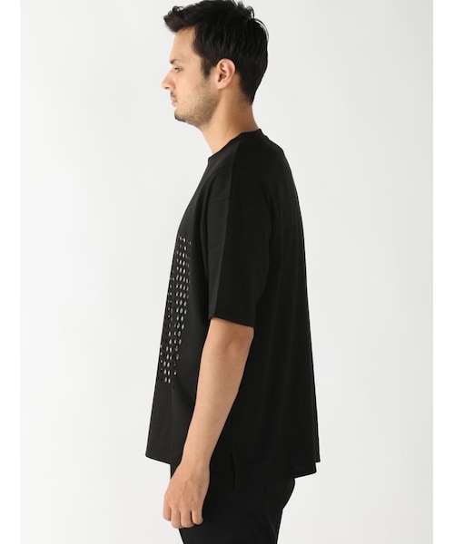 WHITELAND(ホワイトランド)の「LHP/エルエイチピー/WHITELAND BLACKBURN/ホワイトランドブラックバーン/Mesh T-shirts(トップス・メンズ・BLACK・F)」の3枚目の写真