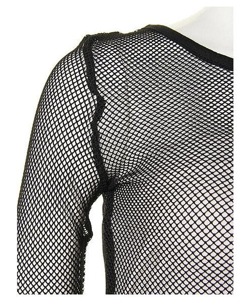 FIG&VIPER（フィグアンドバイパー）の「メッシュTOP（トップス・レディース・ブラック/ホワイト・FREE）」の4枚目の写真