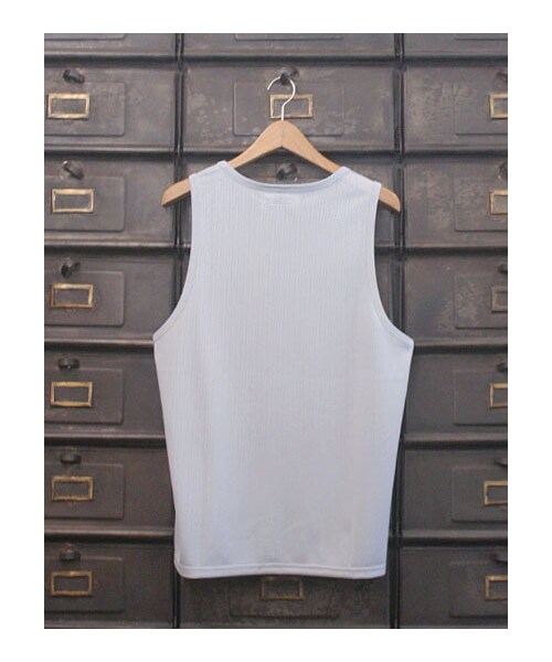 LEATA(リータ)の「LEATA CROSSBONE MESH TRAINING TANK GRAY(その他・メンズ・기타・M/L/XL)」の2枚目の写真