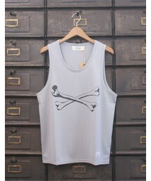 LEATA | LEATA CROSSBONE MESH TRAINING TANK GRAY(その他)