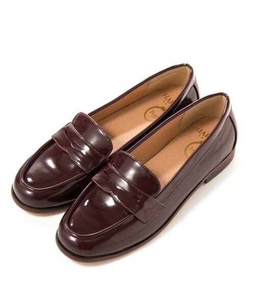 Juze（ジュゼ）の「【先行受注】【Juze by ViS×HARUTA】フラットローファー【秋の新作】（シューズ・レディース・ブラック/ブラック系/ホワイト/ワイン・SS/S/M/L/LL）」の4枚目の写真