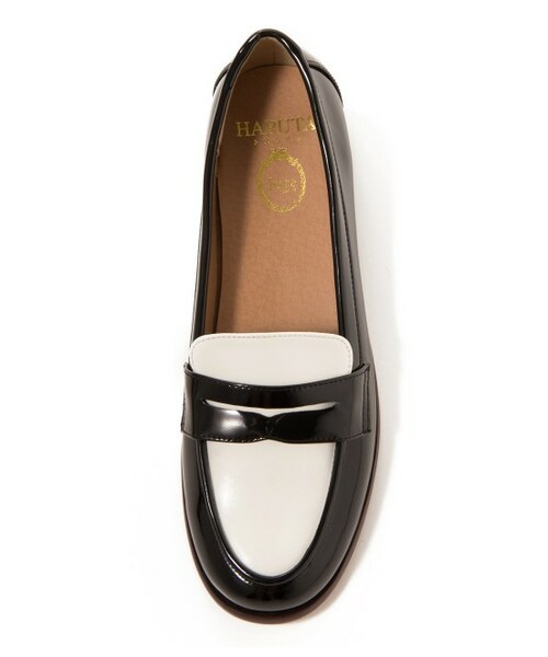 Juze（ジュゼ）の「【先行受注】【Juze by ViS×HARUTA】フラットローファー【秋の新作】（シューズ・レディース・ブラック/ブラック系/ホワイト/ワイン・SS/S/M/L/LL）」の10枚目の写真