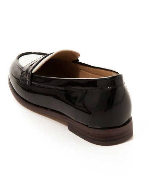 Juze（ジュゼ）の「【先行受注】【Juze by ViS×HARUTA】フラットローファー【秋の新作】（シューズ・レディース・ブラック/ブラック系/ホワイト/ワイン・SS/S/M/L/LL）」の7枚目の写真