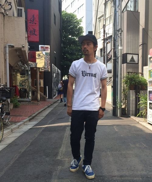 VIRGOwearworks（ヴァルゴウェアワークス）の「COEXISTENCE CAP [直営店限定] キャップ（帽子・メンズ・BLK/BLK/BLK/WHT）」の5枚目の写真