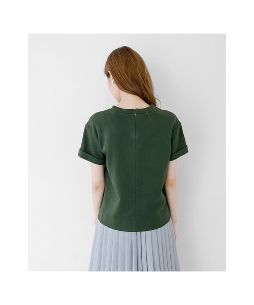 URBAN RESEARCH(アーバンリサーチ)の「ビジュー付ポンチプルオーバー(トップス・レディース・OFF/GREEN/GREY・FREE)」の13枚目の写真