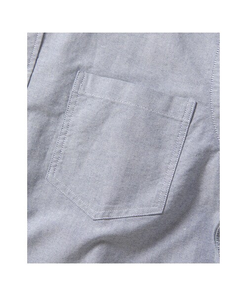URBAN RESEARCH DOORS（アーバンリサーチドアーズ）の「FORK&amp;SPOON　Organic オックス ロングスリーブ　シャツ（トップス・メンズ・オフホワイト/ネイビー・38/40/42）」の12枚目の写真