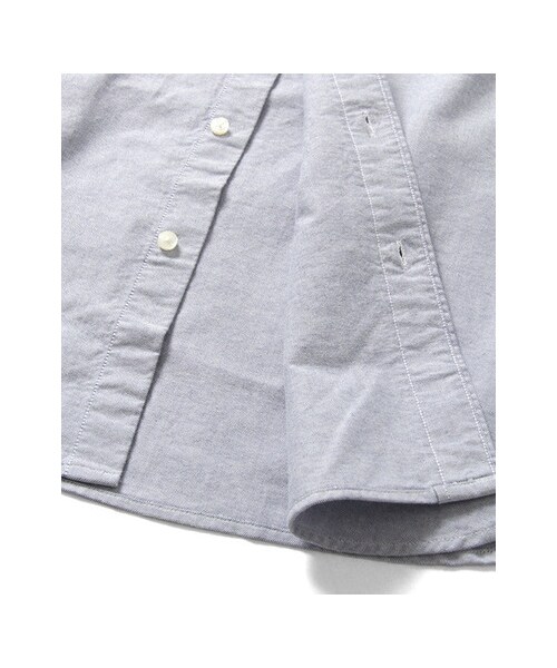 URBAN RESEARCH DOORS（アーバンリサーチドアーズ）の「FORK&amp;SPOON　Organic オックス ロングスリーブ　シャツ（トップス・メンズ・オフホワイト/ネイビー・38/40/42）」の11枚目の写真