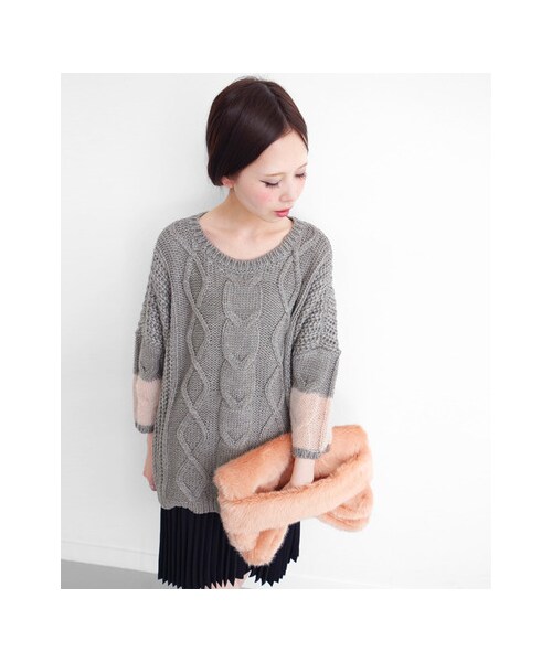 KBF（ケイビーエフ）の「ファークラッチバッグ（バッグ・レディース・SAX BLUE/YELLOW/PINK・one）」の8枚目の写真