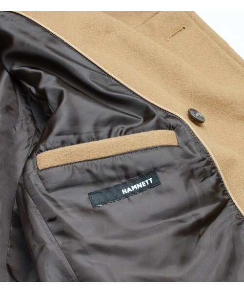 HAMNETT（ハムネット）の「【HAMNETT】 HOODED SHAWL MELTON（ジャケット/アウター・メンズ・ブラック/グレー/ターコイズブルー/ベージュ・S/M/L/AL）」の11枚目の写真