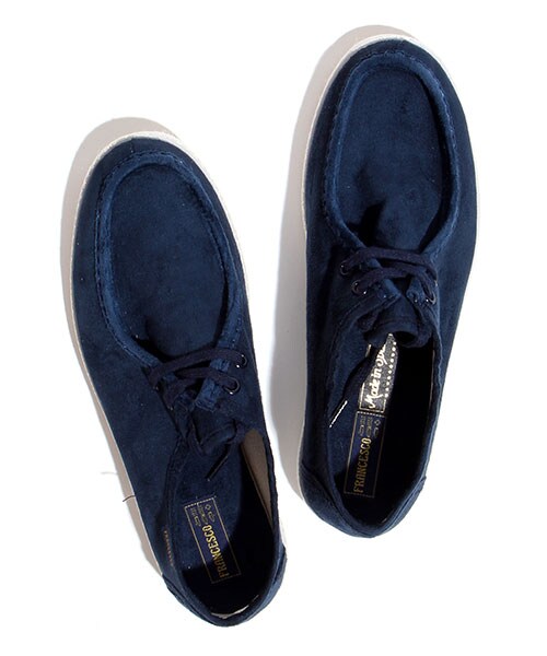 FRANCESCO(フランチェスコ)の「モカシンスニーカー(シューズ・メンズ・ブラック/ベージュ/ダークブラウン/ネイビー・41/42/43)」の4枚目の写真