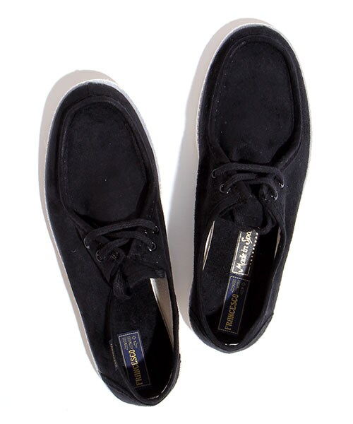 FRANCESCO(フランチェスコ)の「モカシンスニーカー(シューズ・メンズ・ブラック/ベージュ/ダークブラウン/ネイビー・41/42/43)」の1枚目の写真