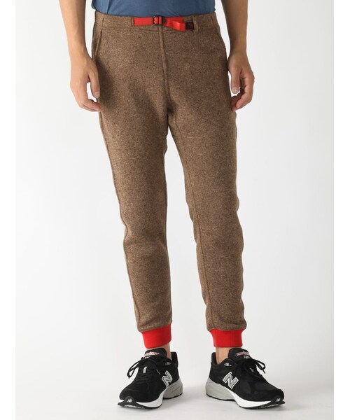 BEAVER（ビーバー）の「GRAMICCI/FLEECE NARROW RIB PANTS（パンツ・メンズ・BLACK/GREY/BEIGE・S/M/L）」の15枚目の写真