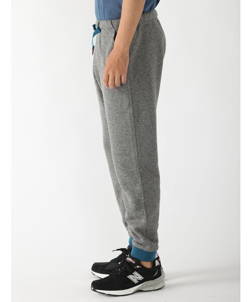 BEAVER（ビーバー）の「GRAMICCI/FLEECE NARROW RIB PANTS（パンツ・メンズ・BLACK/GREY/BEIGE・S/M/L）」の11枚目の写真